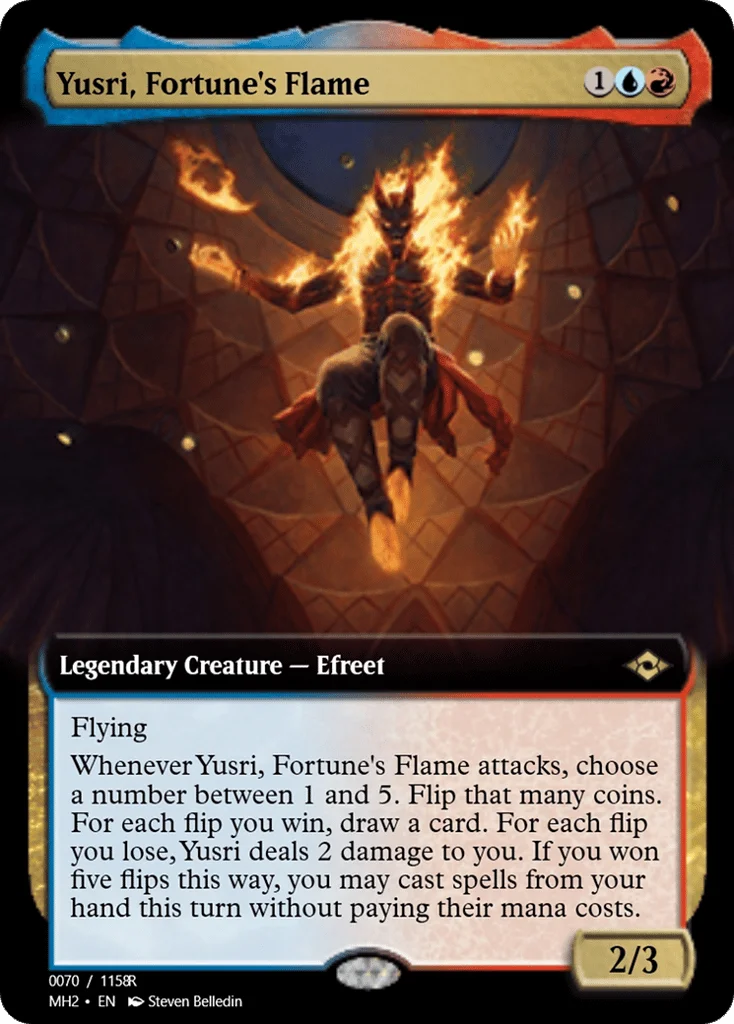 Yusri, Fortune's Flame · Magic Online Promos