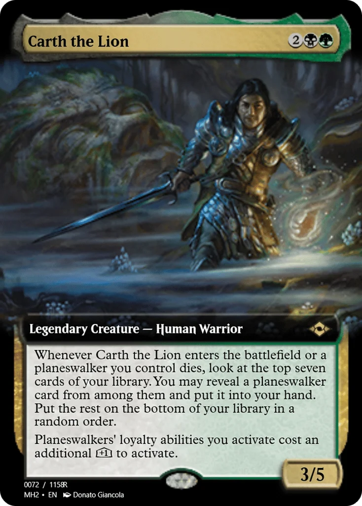 Carth the Lion · Magic Online Promos