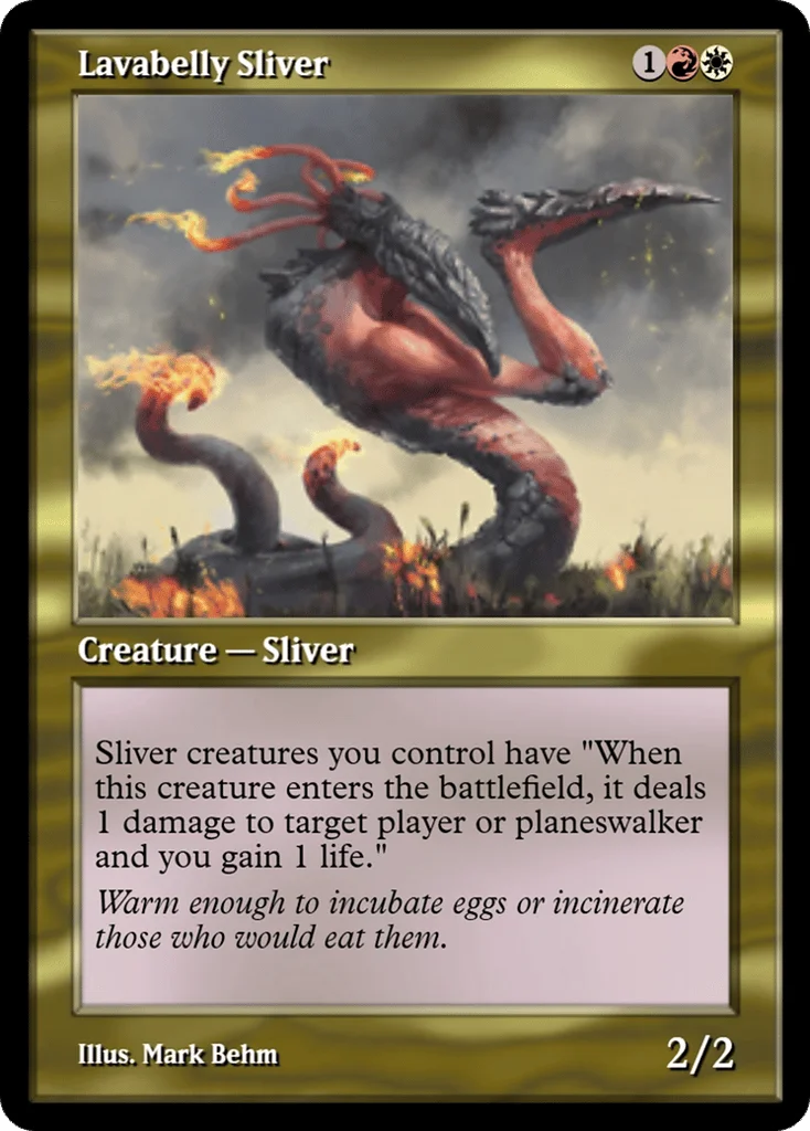 Lavabelly Sliver · Magic Online Promos