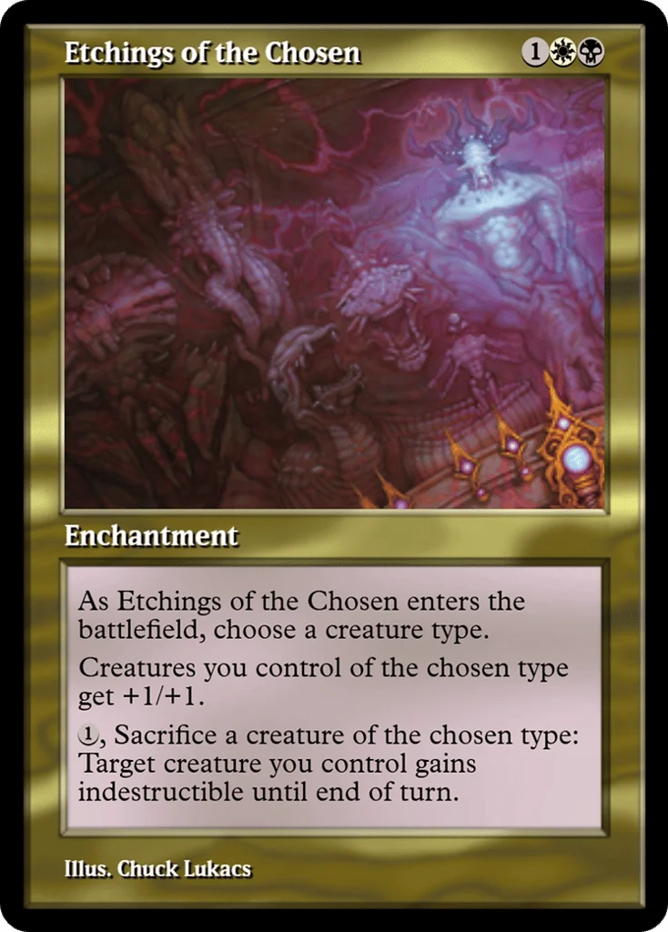 Etchings of the Chosen · Magic Online Promos