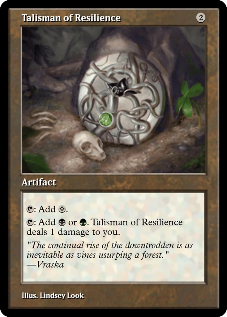 Talisman of Resilience · Magic Online Promos