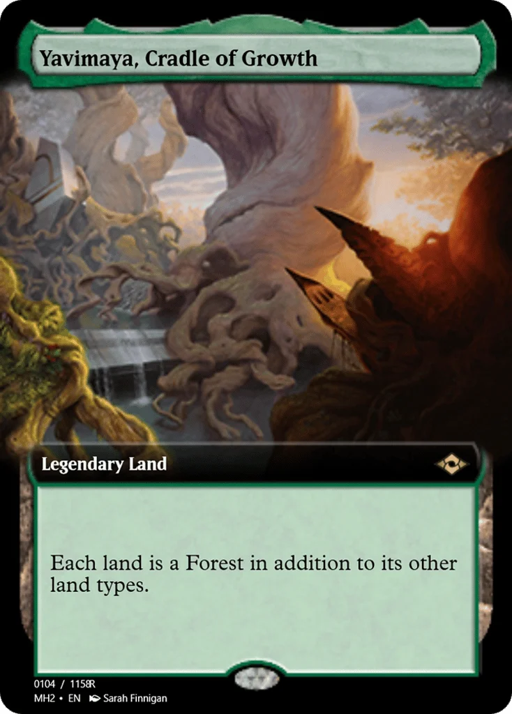 Yavimaya, Cradle of Growth · Magic Online Promos