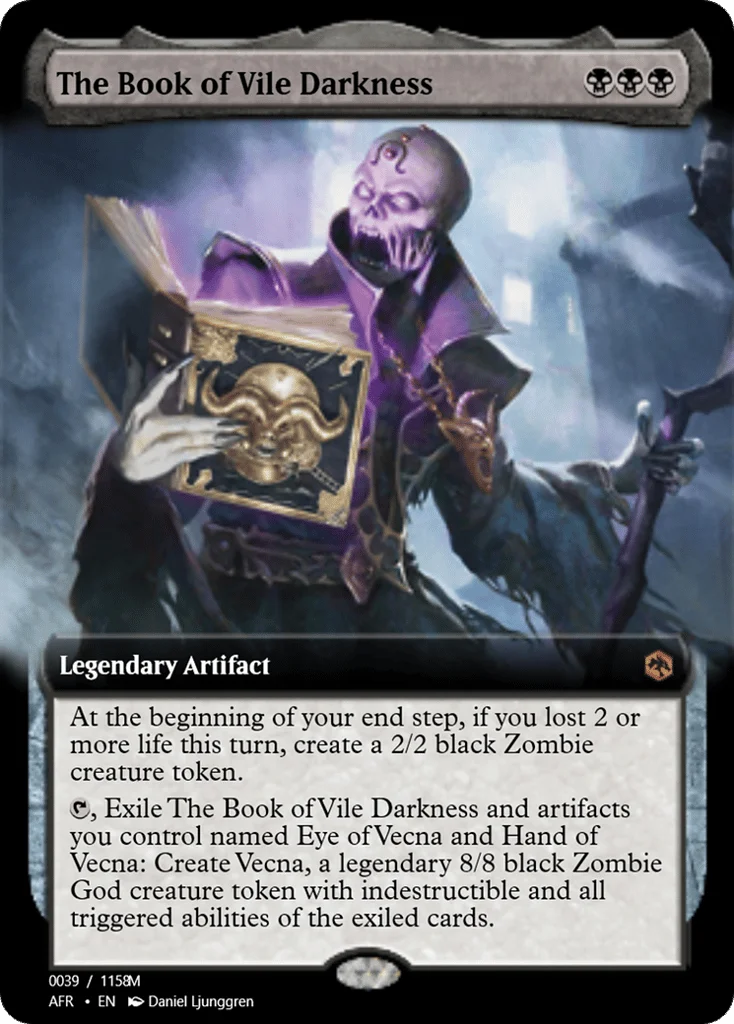The Book of Vile Darkness · Magic Online Promos