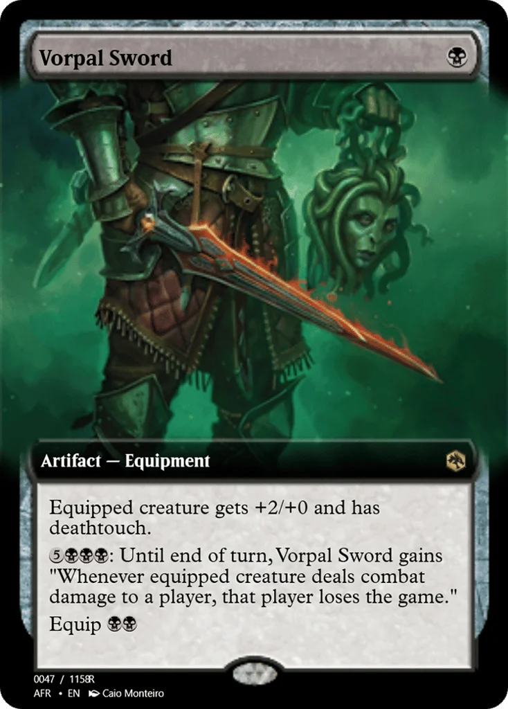 Vorpal Sword · Magic Online Promos