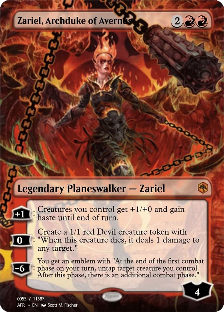 Zariel, Archduke of Avernus · Magic Online Promos