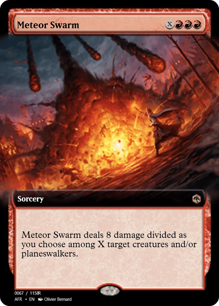 Meteor Swarm · Magic Online Promos