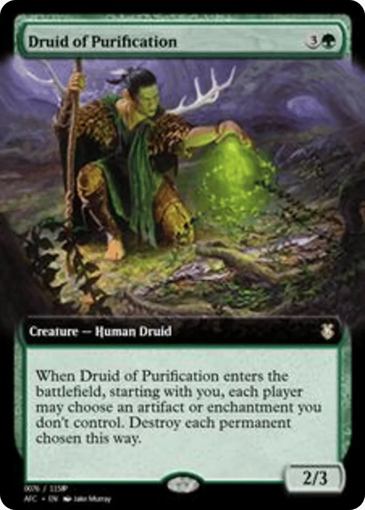 Druid of Purification · Magic Online Promos