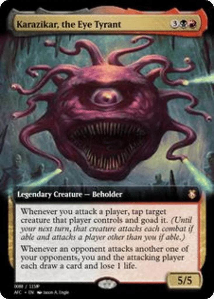 Karazikar, the Eye Tyrant · Magic Online Promos