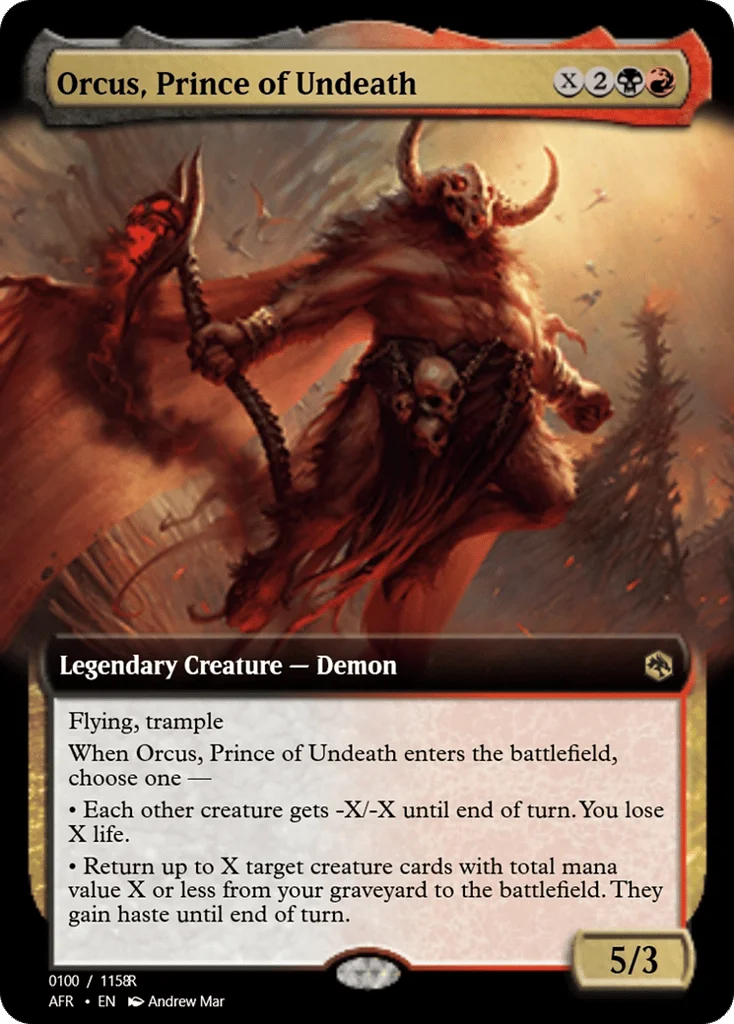 Orcus, Prince of Undeath · Magic Online Promos
