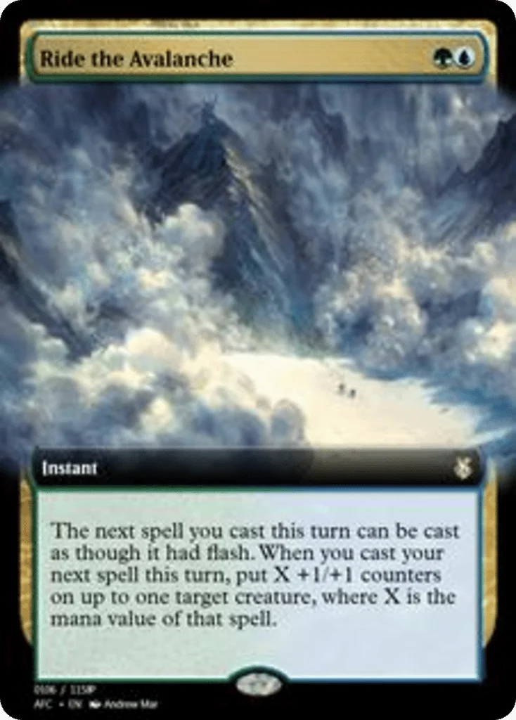 Ride the Avalanche · Magic Online Promos