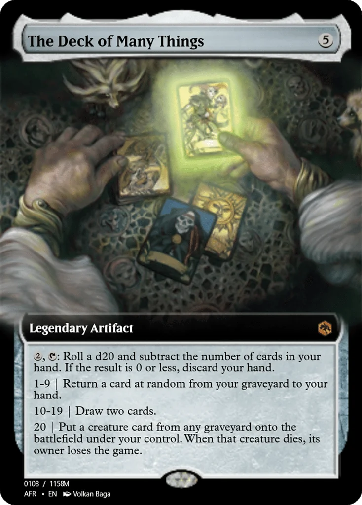 The Deck of Many Things · Magic Online Promos