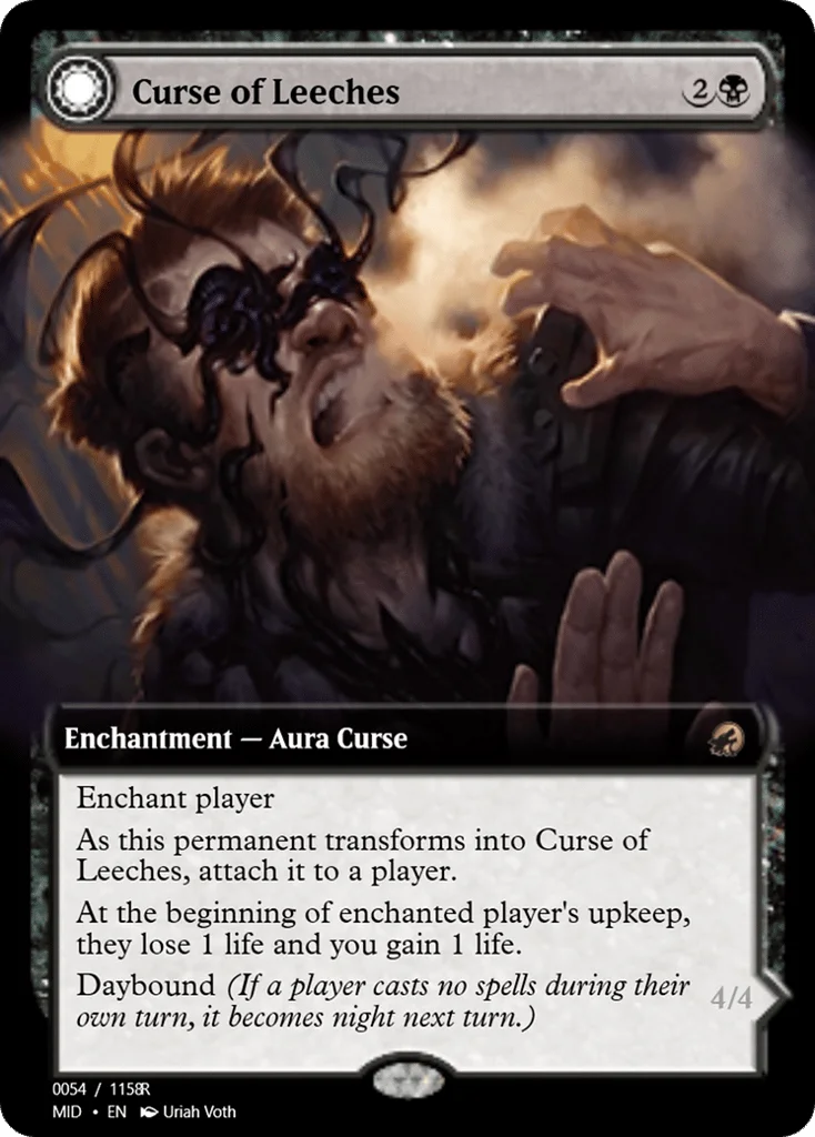 Curse of Leeches // Leeching Lurker · Magic Online Promos