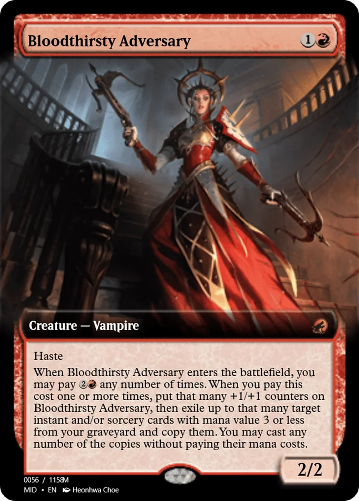 Bloodthirsty Adversary · Magic Online Promos