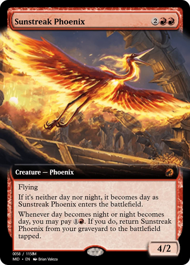 Sunstreak Phoenix · Magic Online Promos