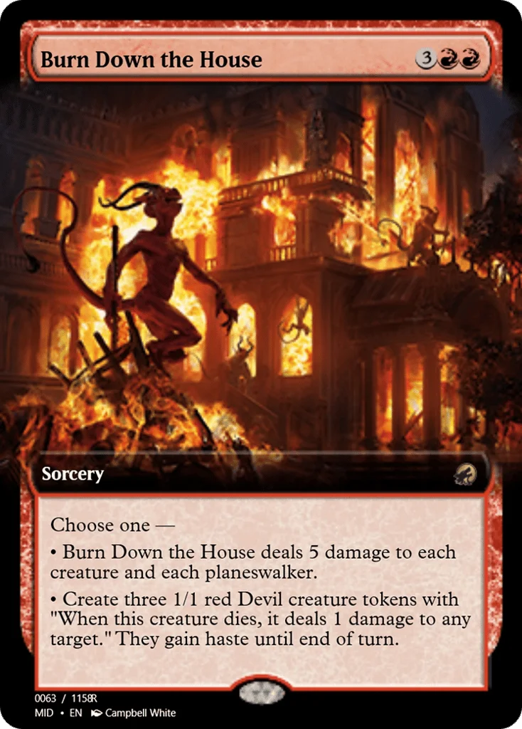 Burn Down the House · Magic Online Promos
