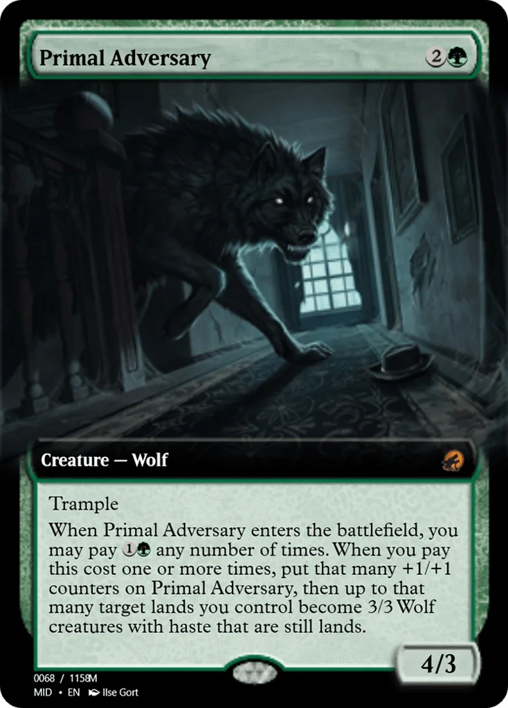 Primal Adversary · Magic Online Promos