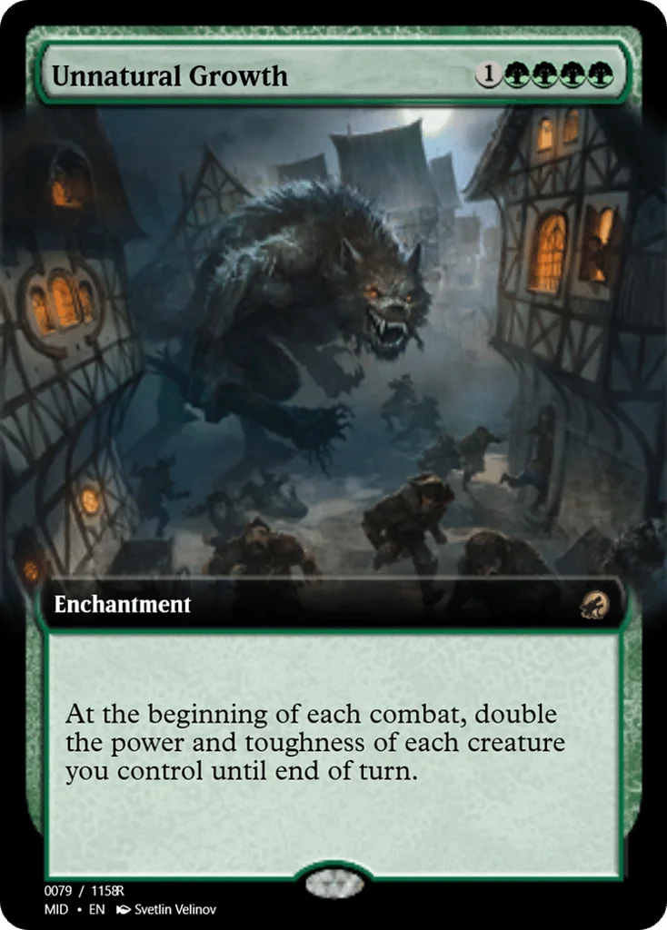 Unnatural Growth · Magic Online Promos