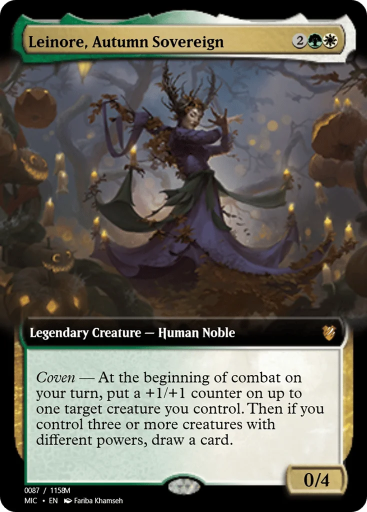 Leinore, Autumn Sovereign · Magic Online Promos
