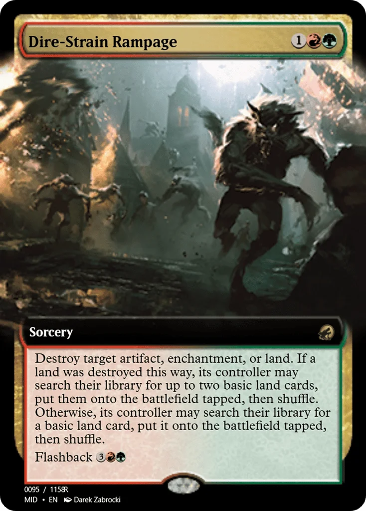 Dire-Strain Rampage · Magic Online Promos