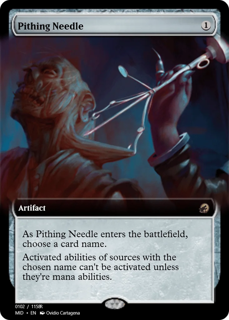 Pithing Needle · Magic Online Promos