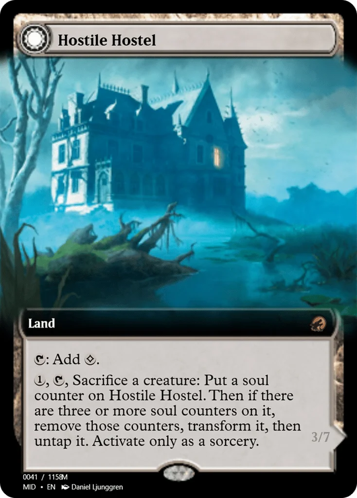 Hostile Hostel // Creeping Inn · Magic Online Promos