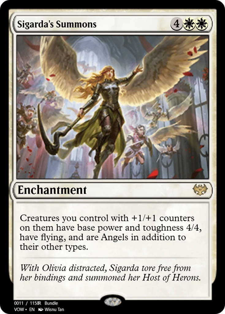 Sigarda's Summons · Magic Online Promos