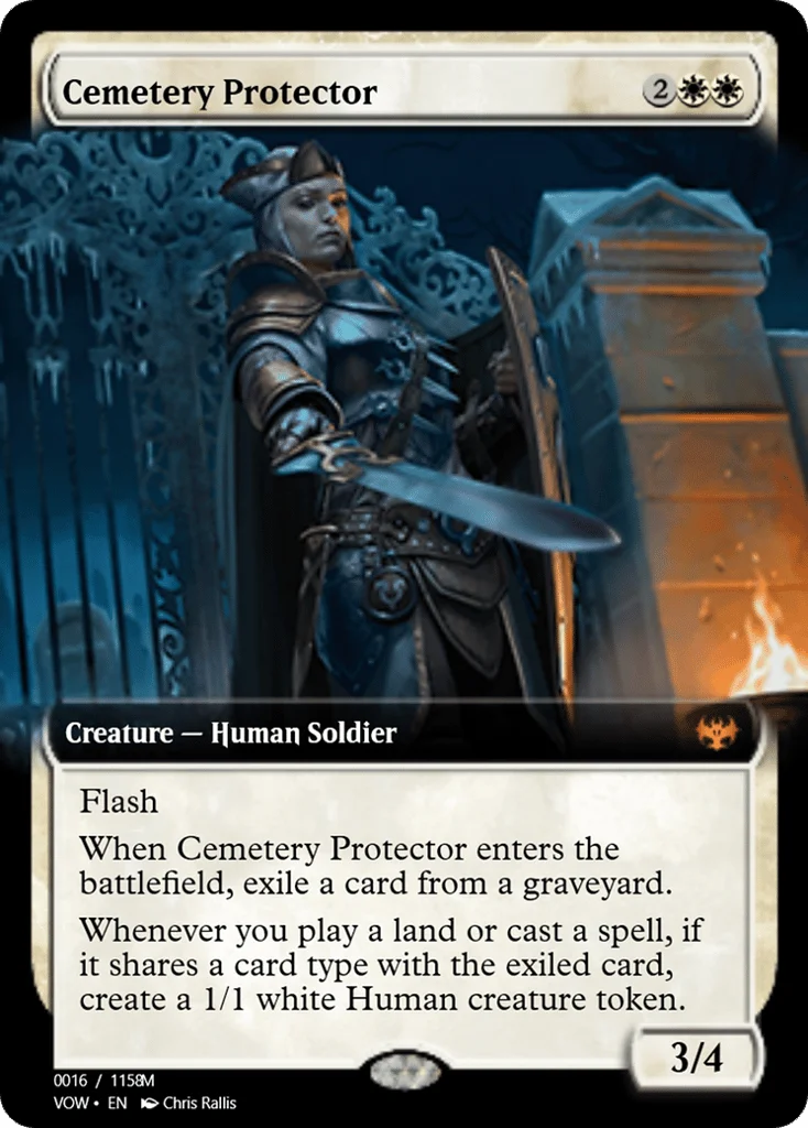 Cemetery Protector · Magic Online Promos