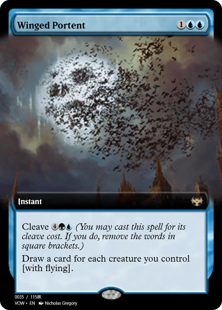 Winged Portent · Magic Online Promos