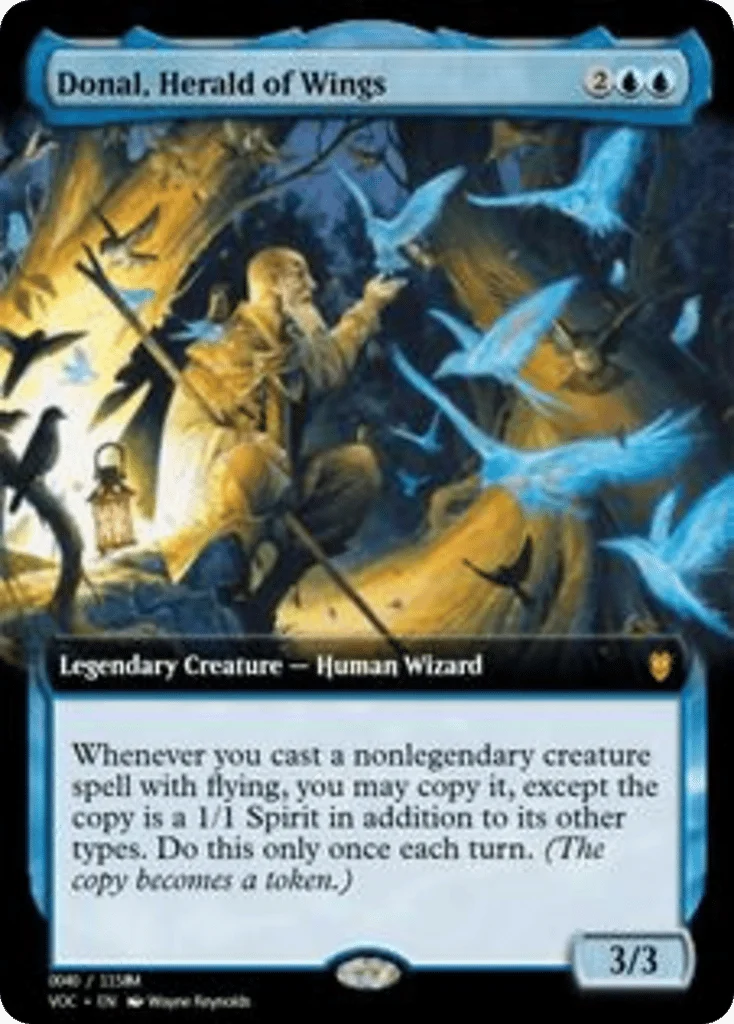 Donal, Herald of Wings · Magic Online Promos
