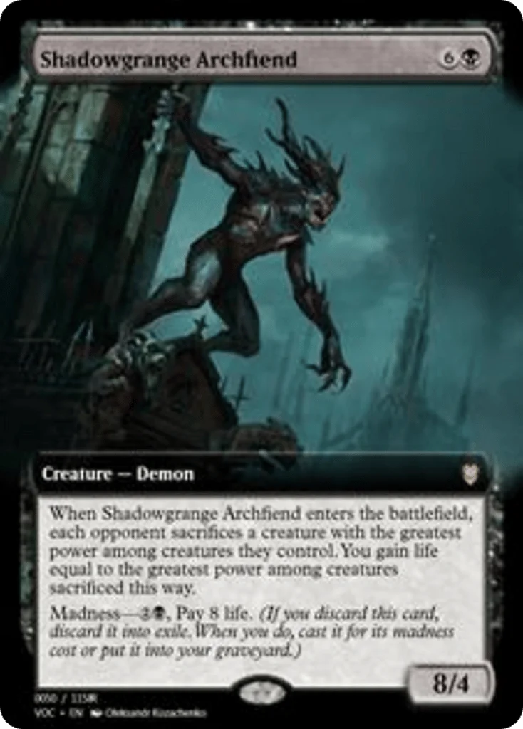 Shadowgrange Archfiend · Magic Online Promos