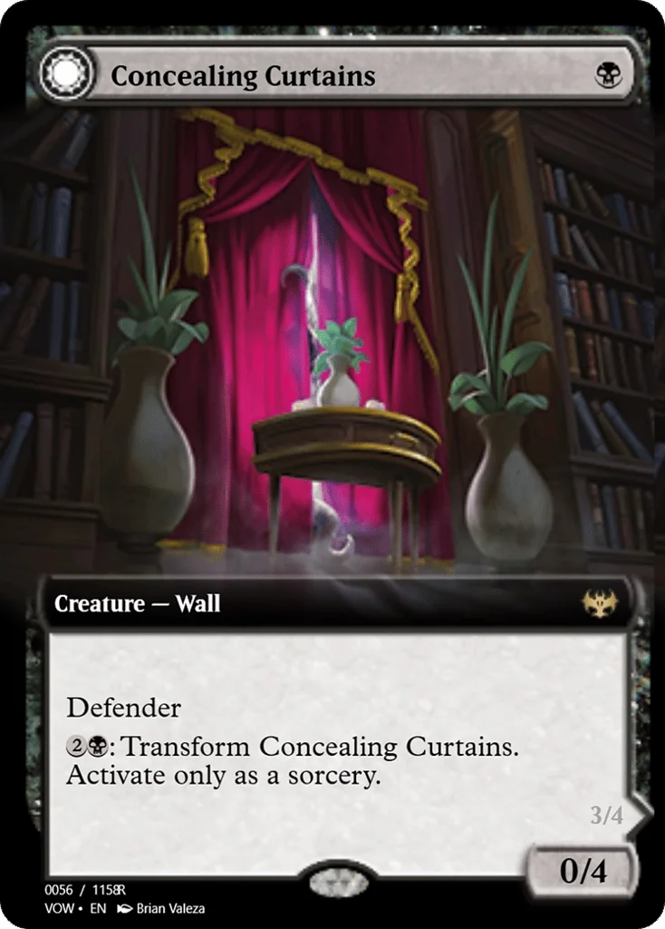Concealing Curtains // Revealing Eye · Magic Online Promos