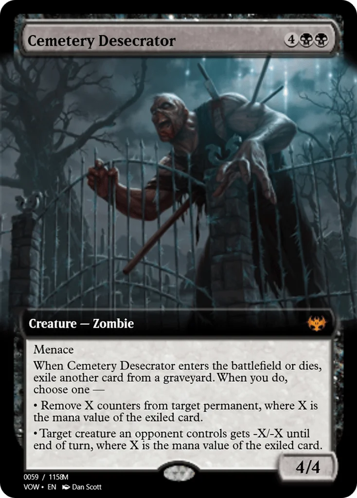 Cemetery Desecrator · Magic Online Promos