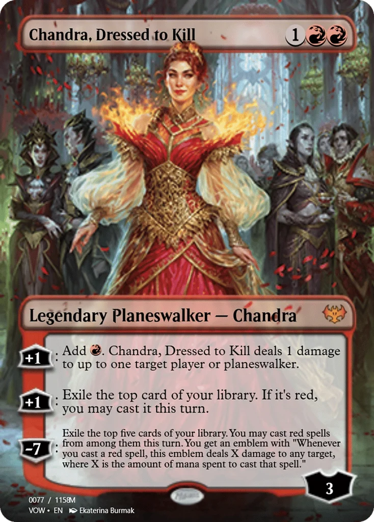 Chandra, Dressed to Kill · Magic Online Promos