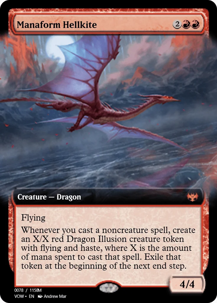 Manaform Hellkite · Magic Online Promos