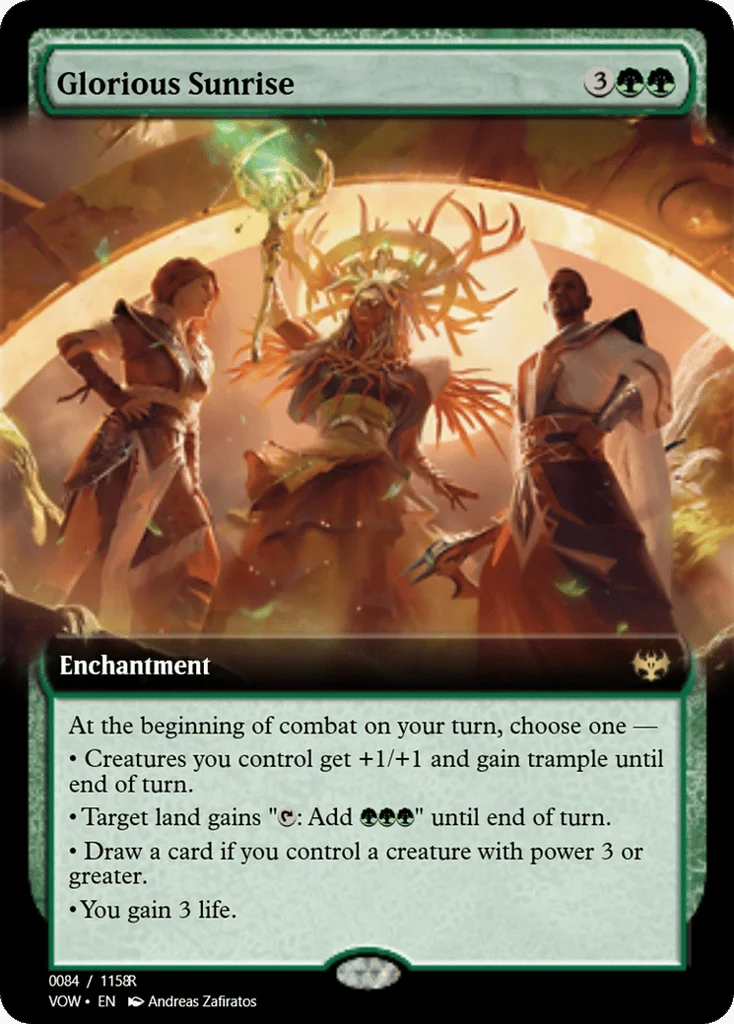 Glorious Sunrise · Magic Online Promos