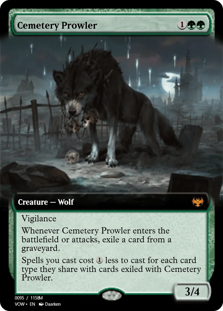 Cemetery Prowler · Magic Online Promos