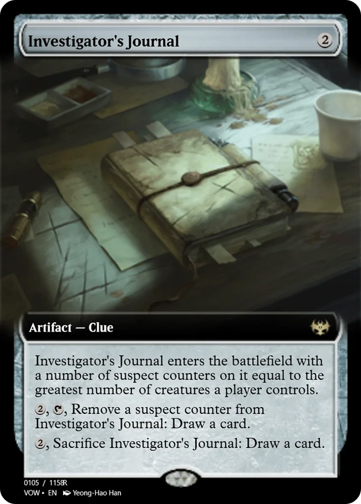 Investigator's Journal · Magic Online Promos