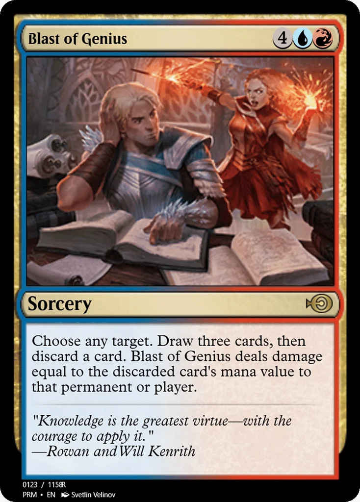 Blast of Genius · Magic Online Promos