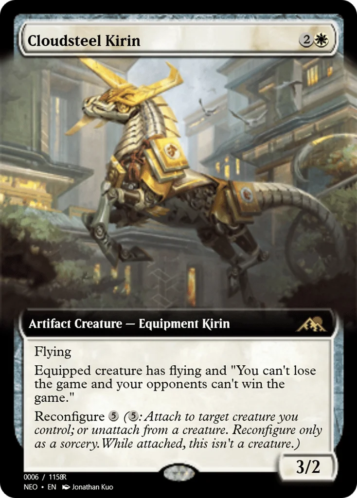 Cloudsteel Kirin · Magic Online Promos