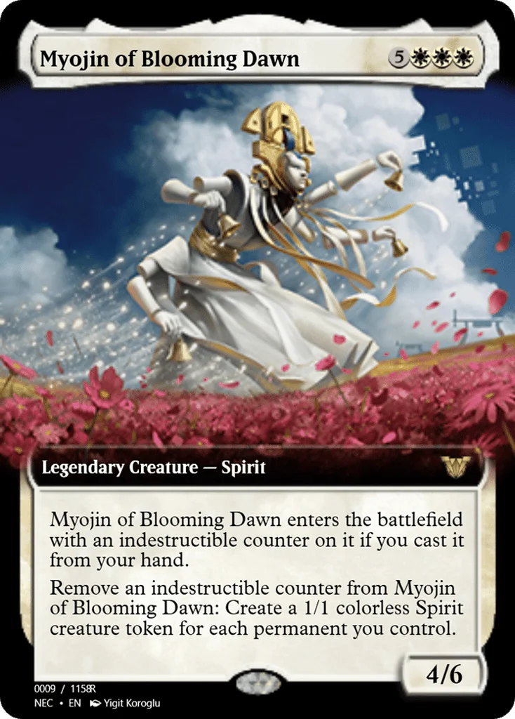 Myojin of Blooming Dawn · Magic Online Promos