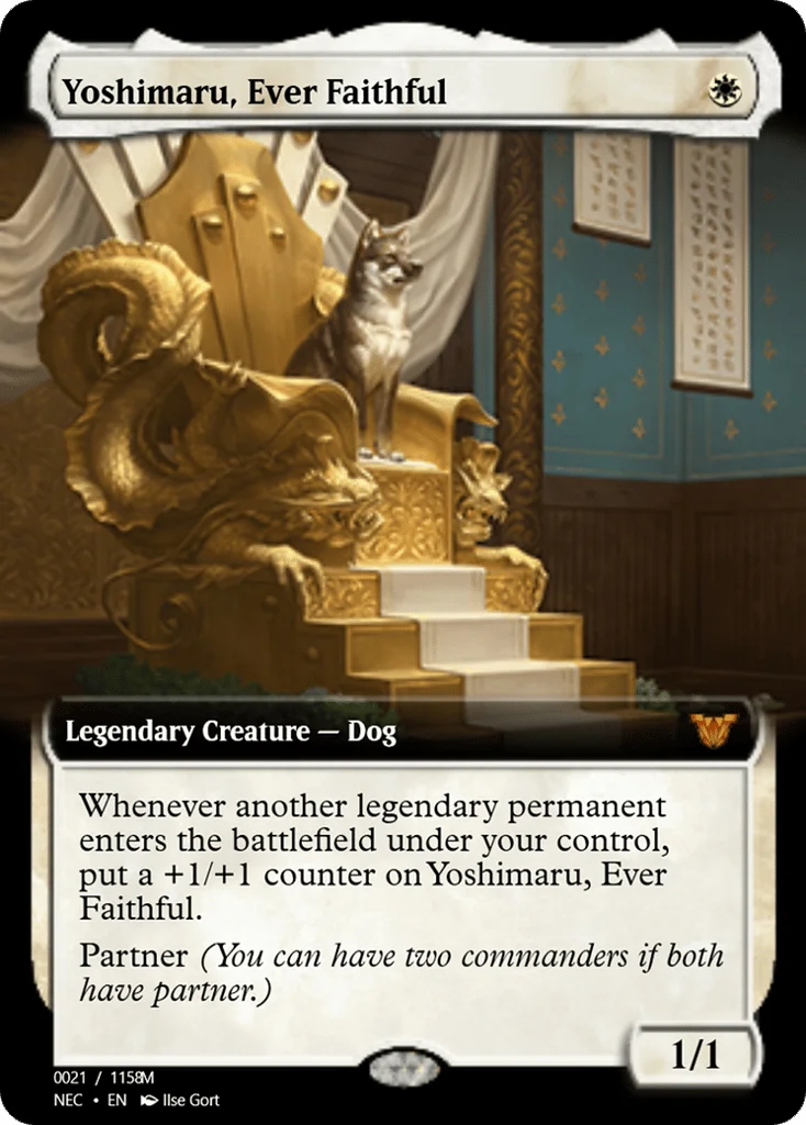 Yoshimaru, Ever Faithful · Magic Online Promos