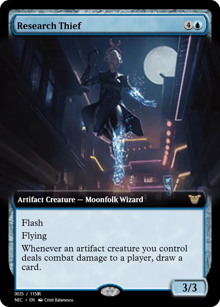 Research Thief · Magic Online Promos