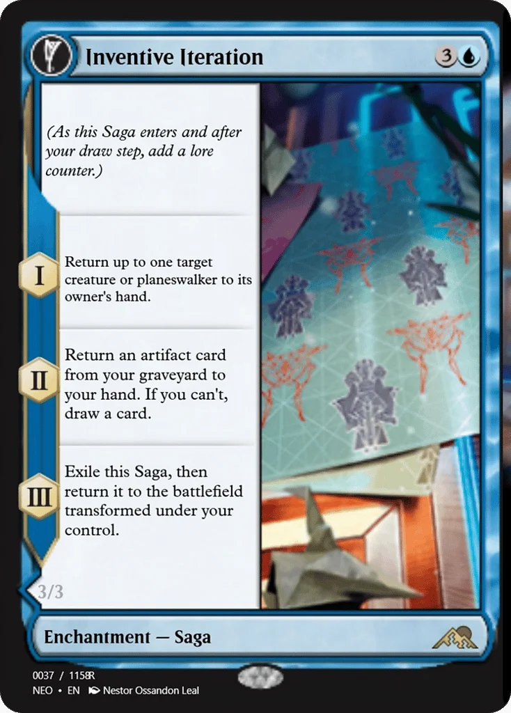 Inventive Iteration // Living Breakthrough · Magic Online Promos