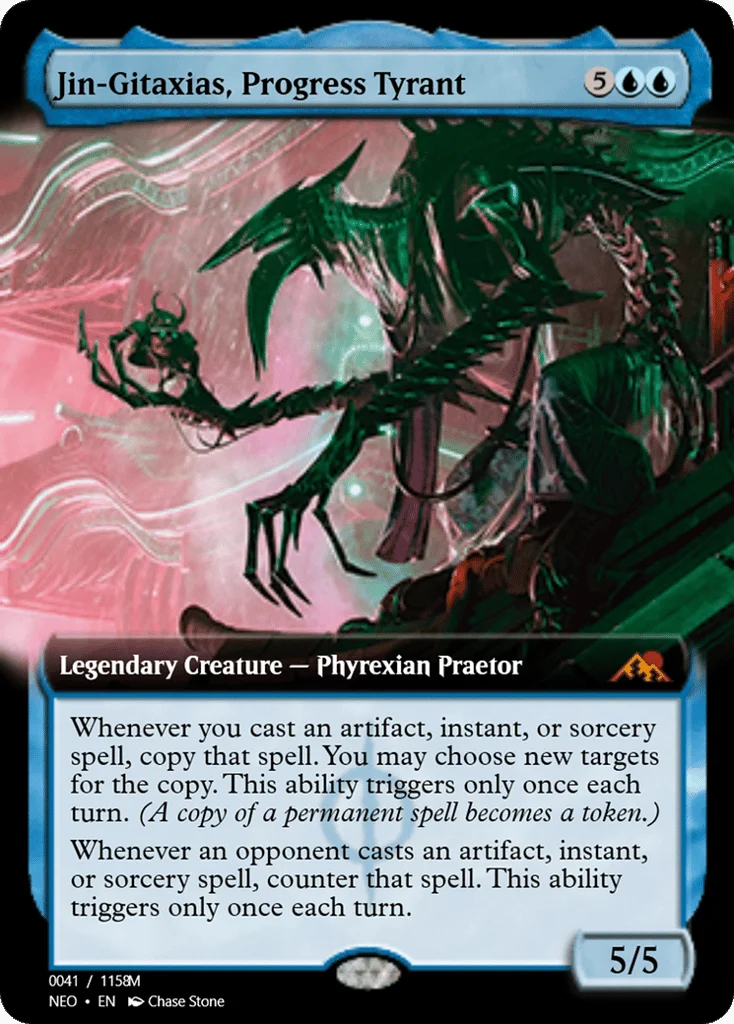 Jin-Gitaxias, Progress Tyrant · Magic Online Promos