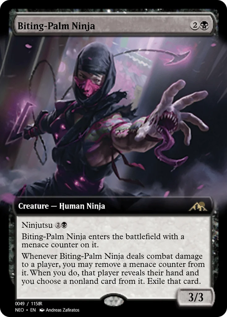 Biting-Palm Ninja · Magic Online Promos
