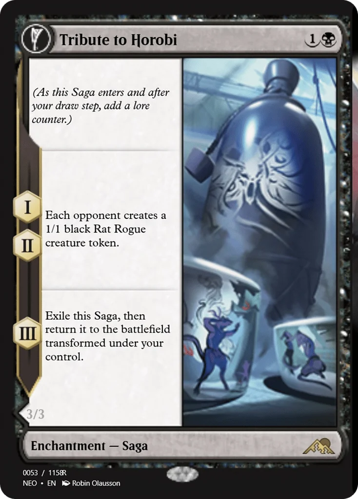 Tribute to Horobi // Echo of Death's Wail · Magic Online Promos