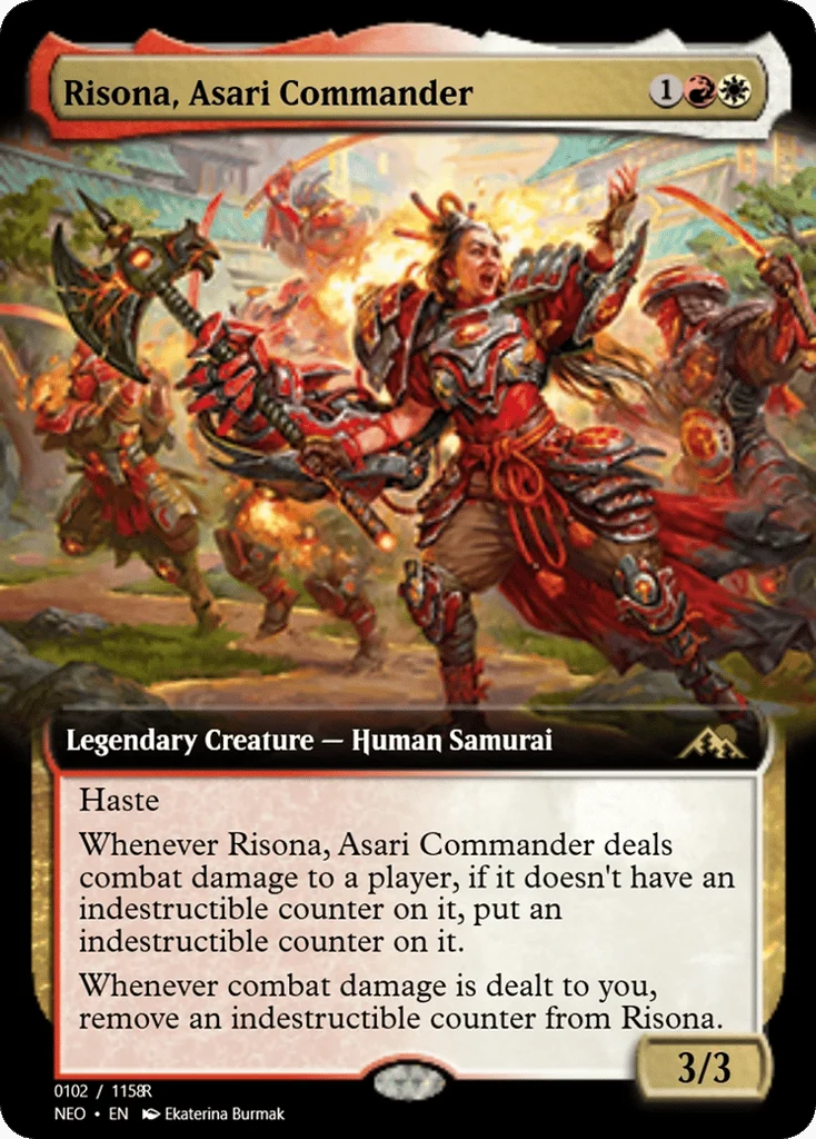 Risona, Asari Commander · Magic Online Promos