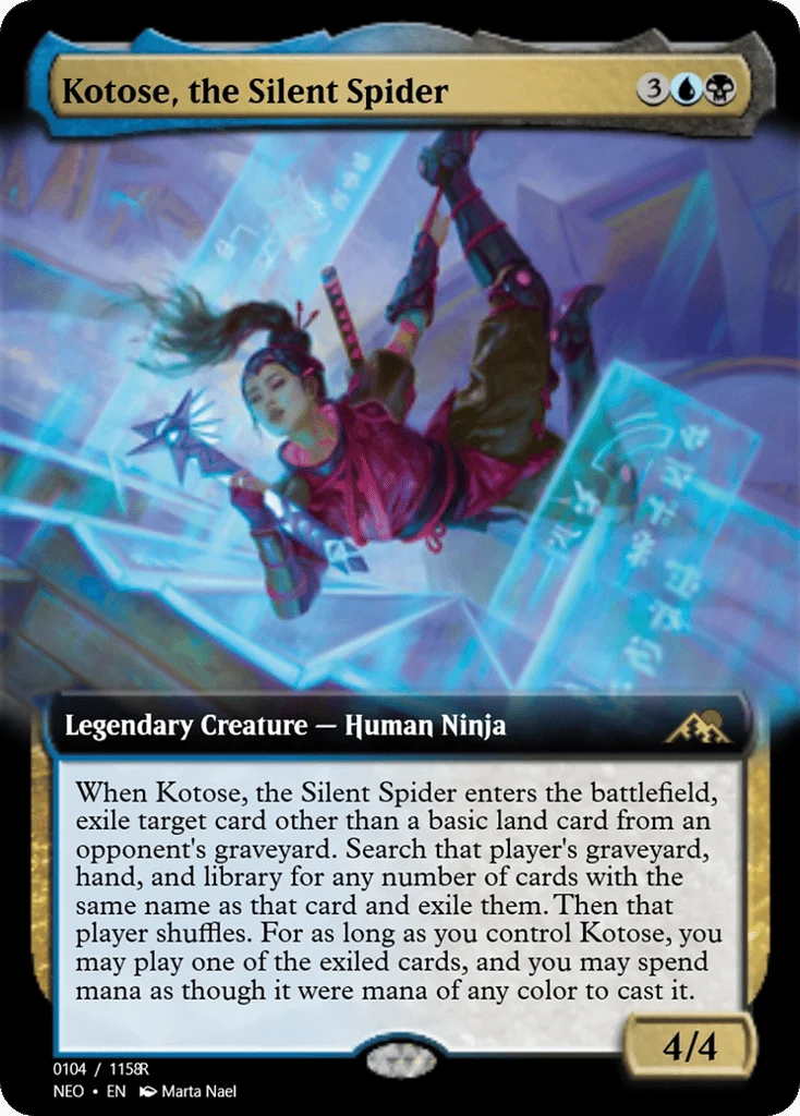 Kotose, the Silent Spider · Magic Online Promos