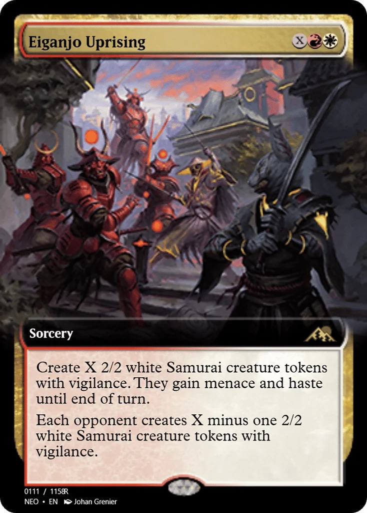 Eiganjo Uprising · Magic Online Promos