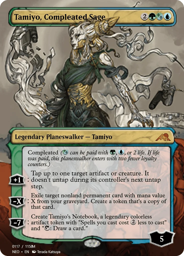 Tamiyo, Compleated Sage · Magic Online Promos